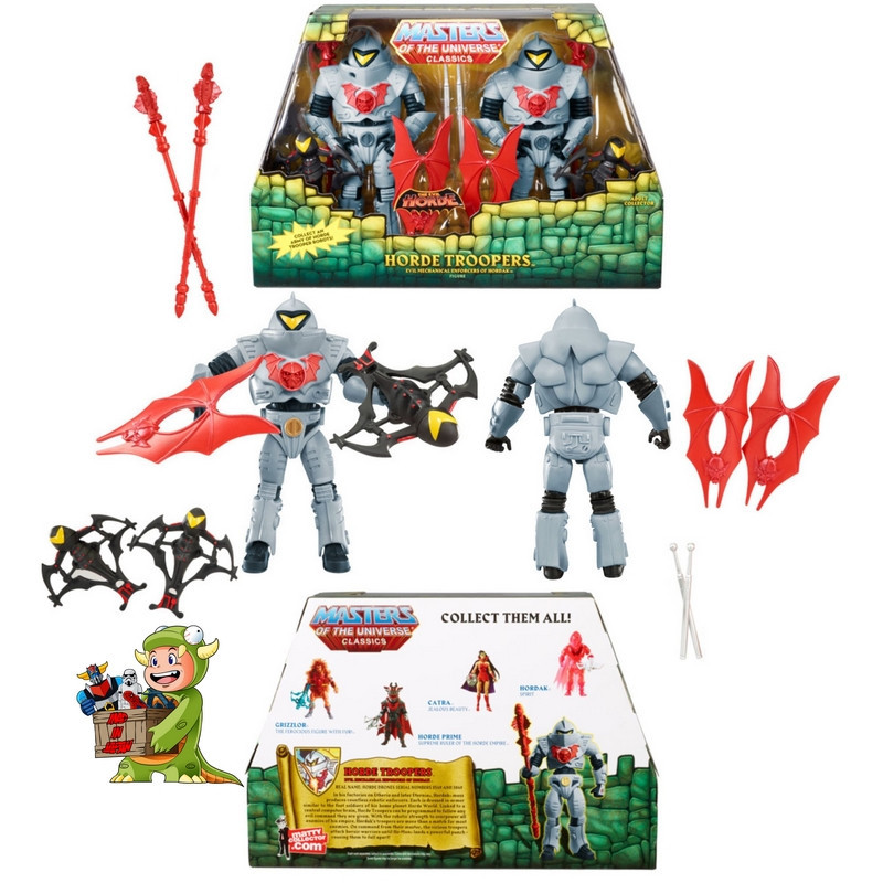 Maitres de l'Univers Classics pack Horde Troopers Maitres de l'Univers Classics pack Horde Troopers