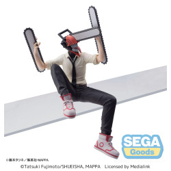 CHAINSAW MAN Figurine Perching Chainsaw Man PM Sega
