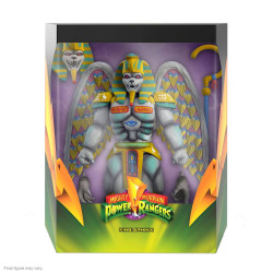 POWER RANGERS Figurine Ultimates King Sphinx Super7