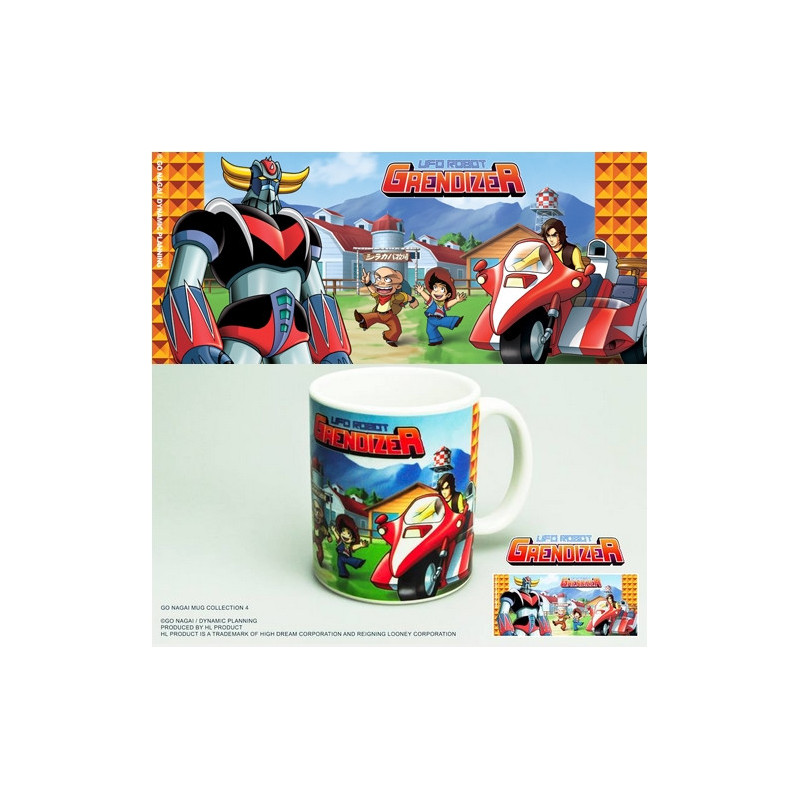 GOLDORAK Mug officiel Goldorak & Moto Actarus GOLDORAK Mug officiel Goldorak & Moto Actarus