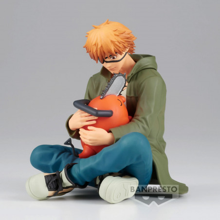 Banpresto Figura Pochita Versione B - Chainsaw Man Fluffy Puffy, 7 Cm, PVC Ufficiale - 5