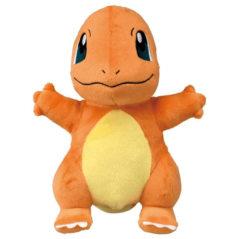 TOMY - Peluche - Pokémon - Salamèche - 18 cm : : Jeux et