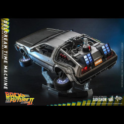RETOUR VERS LE FUTUR II DeLorean Time Machine Movie Masterpiece Hot Toys