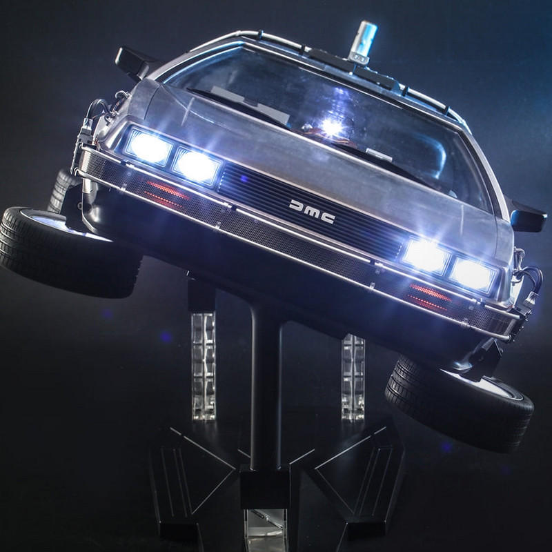 RETOUR VERS LE FUTUR II DeLorean Time Machine Movie Masterpiece Hot Toys RETOUR VERS LE FUTUR II DeLorean Time Machine Movie Masterpiece Hot Toys