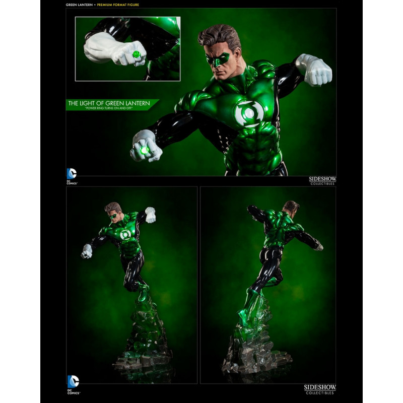 GREEN LANTERN Statue Hal Jordan Premium Format 14 Sideshow
