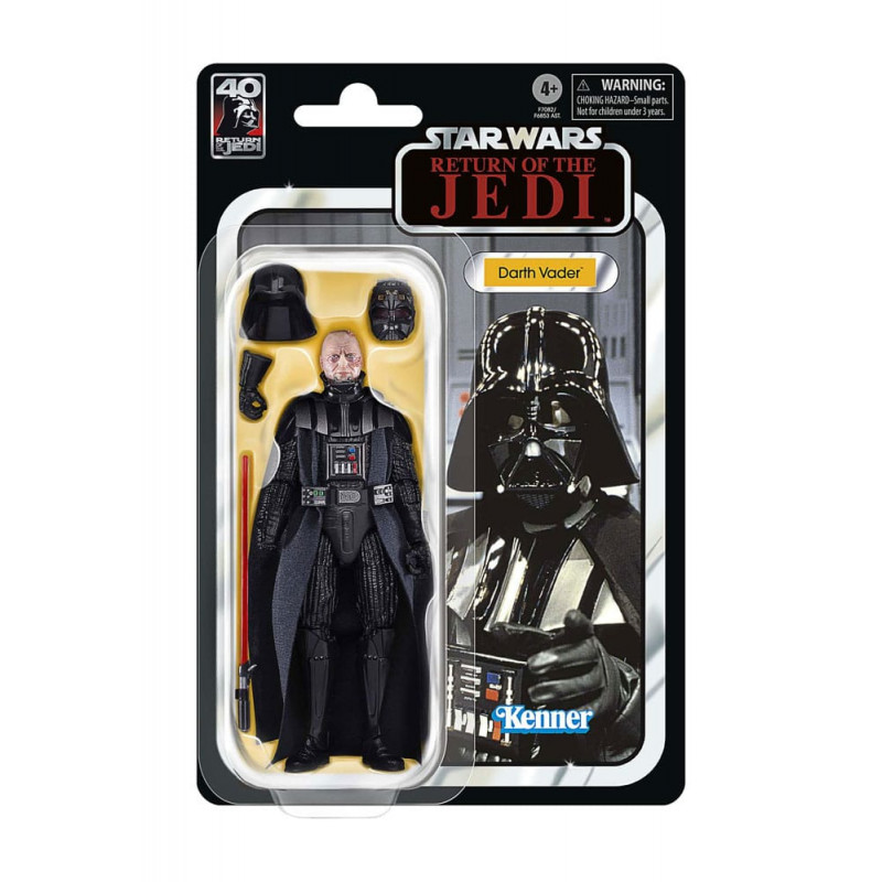 Figurine Dark Vador 40th Anniversary Black Series Hasbro Figurine Dark Vador 40th Anniversary Black Series Hasbro