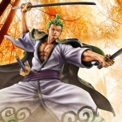 ONE PIECE Figurine Zoro Juro P.O.P. Warriors Alliance Megahouse