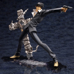 Figurine Nicholas D. Wolfwood Renewal Package Version ARTFX J Kotobukiya Trigun Badlands Rumble