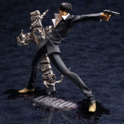 Figurine Nicholas D. Wolfwood Renewal Package Version ARTFX J Kotobukiya Trigun Badlands Rumble