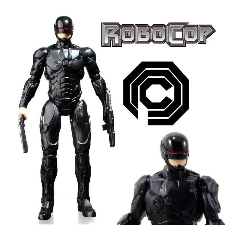 Robocop 2014 Figurine articulée Robocop Black Jada Toys Robocop 2014 Figurine articulée Robocop Black Jada Toys