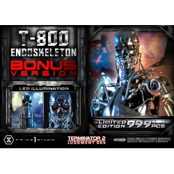 Statue T800 Endoskeleton Deluxe Bonus Version Prime 1 Studio Terminator 2 Judgment Day