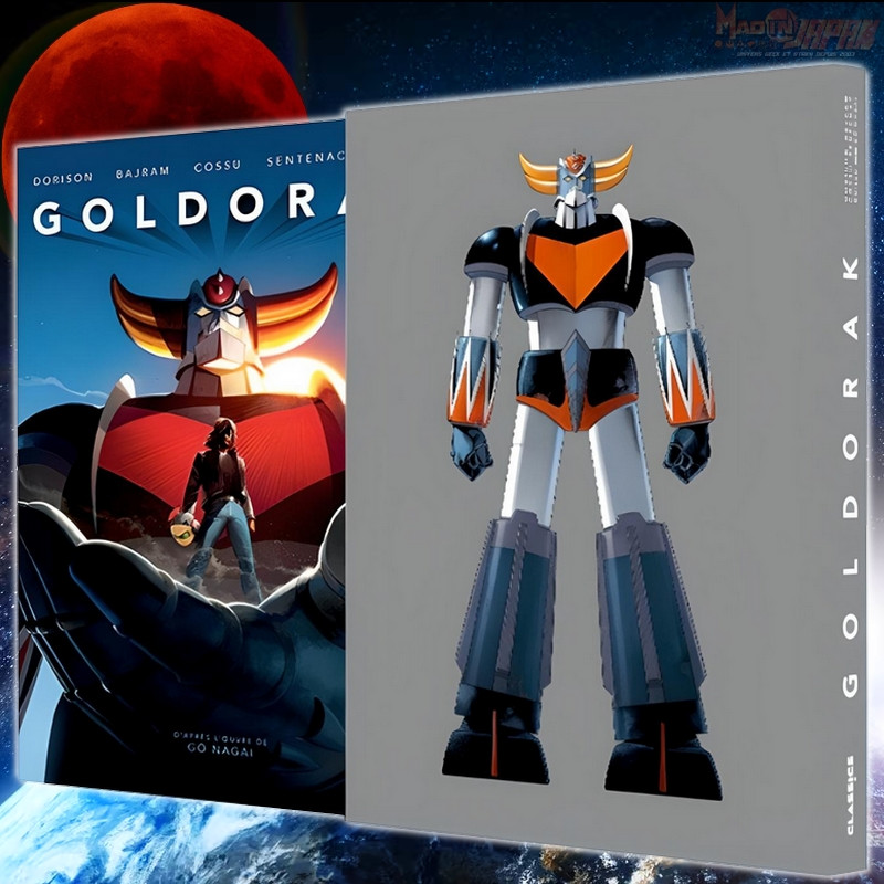 GOLDORAK Coffret BD Silver Edition + 3 Ex-Libris