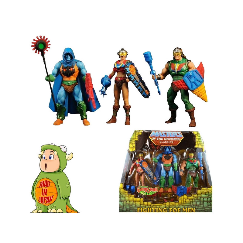 MAITRES DE L'UNIVERS CLASSICS figurines Fighting Foe Men MAITRES DE L'UNIVERS CLASSICS figurines Fighting Foe Men