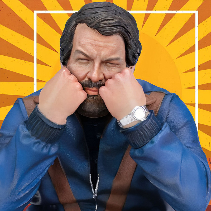 Figurine Bud Spencer as Ben Infinite Statue Attention On Va S'Facher Figurine Bud Spencer as Ben Infinite Statue Attention On Va S'Facher