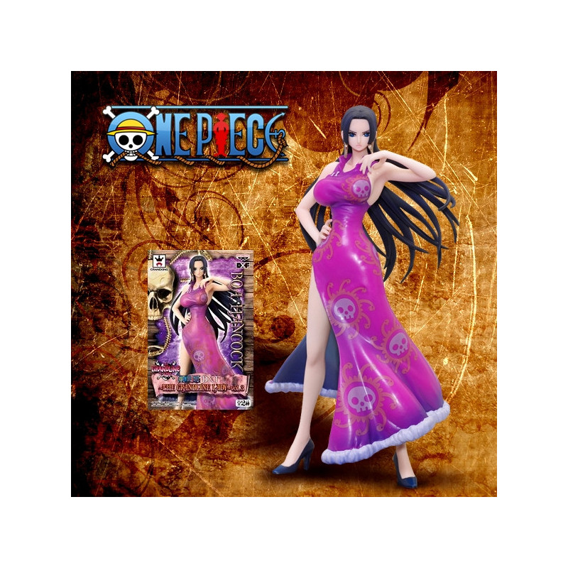 ONE PIECE Figurine DXF Grandline Boa Hancock Banpresto ONE PIECE Figurine DXF Grandline Boa Hancock Banpresto