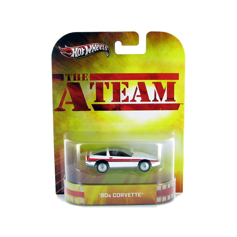 HOT WHEELS COLLECTORS Agence tous risques '80s Corvette HOT WHEELS COLLECTORS Agence tous risques '80s Corvette