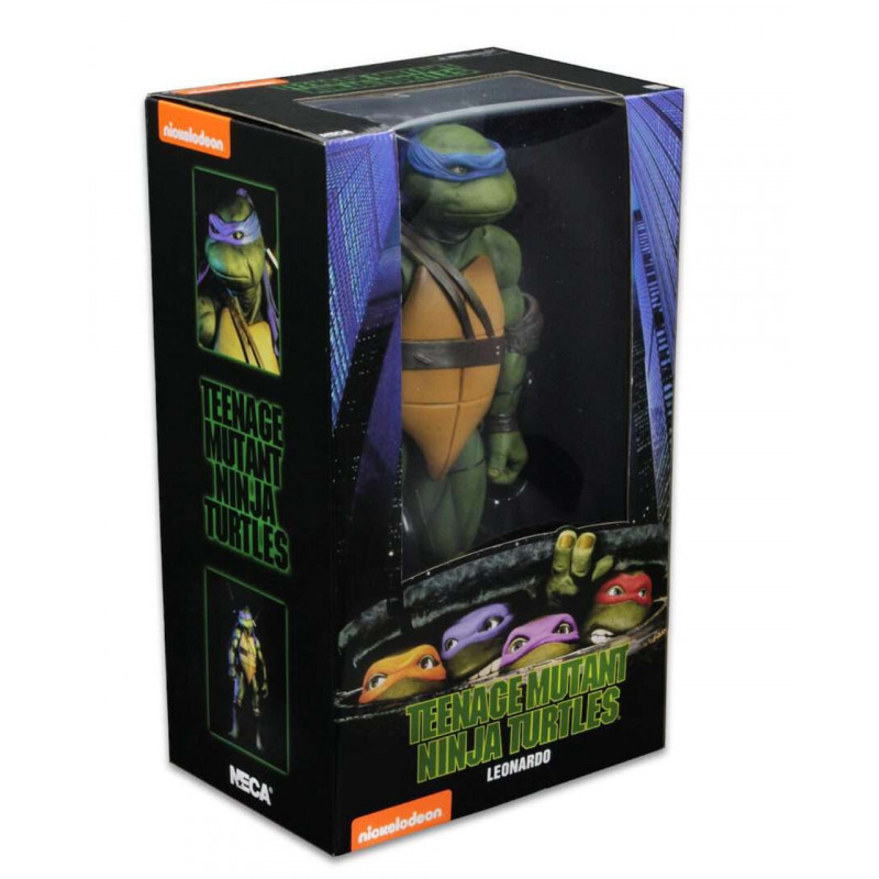 TORTUES NINJA figurine 1/4 Leonardo 1990 Movie Version Neca