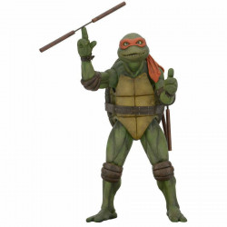 TORTUES NINJA figurine 1/4 Michelangelo 1990 Movie Version Neca