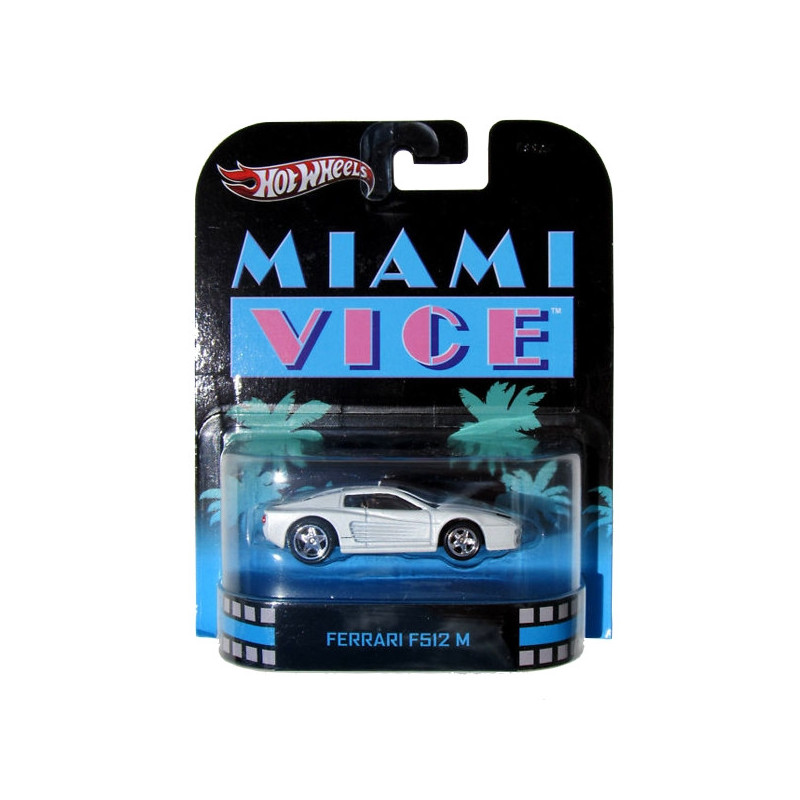 HOT WHEELS COLLECTORS 2 flics à Miami Ferrari F512 M HOT WHEELS COLLECTORS 2 flics à Miami Ferrari F512 M