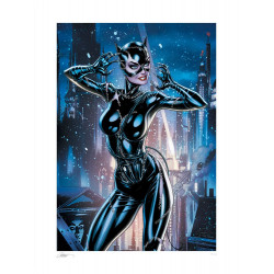 Impression Art Print Catwoman 80th Anniversary : Batman Returns Sideshow DC Comics