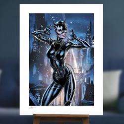 Impression Art Print Catwoman 80th Anniversary : Batman Returns Sideshow DC Comics