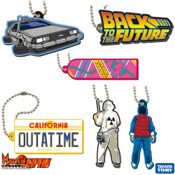 RETOUR VERS LE FUTUR Collection 6 Gashapons Takara Tomy