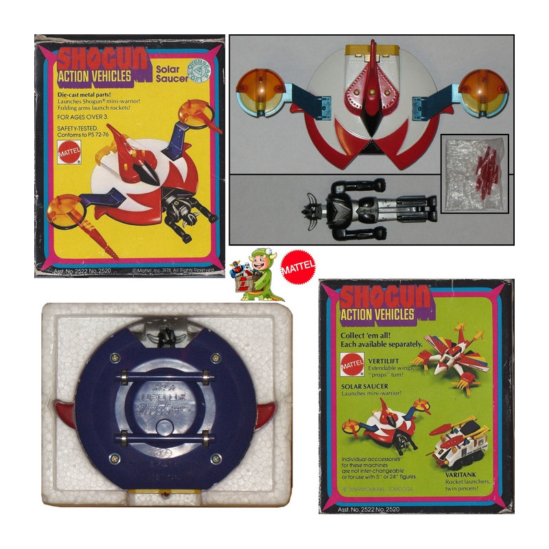 GOLDORAK Shogun Action Vehicles Solar Saucer PA-61 Mattell