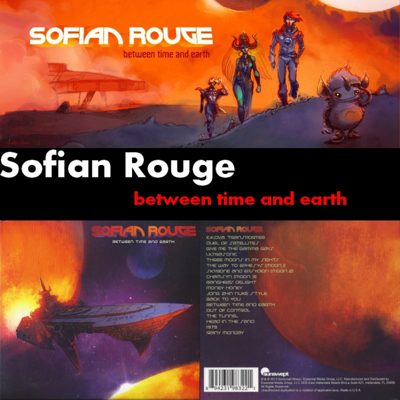 SOFIAN ROUGE CD Between Time & Earth SOFIAN ROUGE CD Between Time & Earth