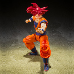 SH Figuarts Super Saiyan Son Goku Saiyan God of Virtue Bandai Dragon Ball Super