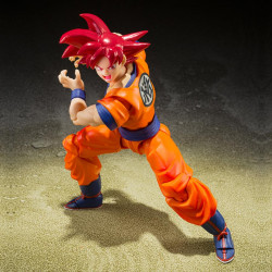 SH Figuarts Super Saiyan Son Goku Saiyan God of Virtue Bandai Dragon Ball Super