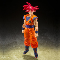 SH Figuarts Super Saiyan Son Goku Saiyan God of Virtue Bandai Dragon Ball Super