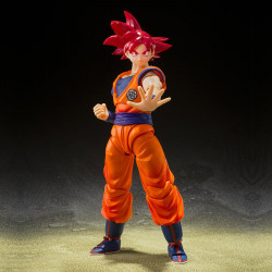 SH Figuarts Super Saiyan Son Goku Saiyan God of Virtue Bandai Dragon Ball Super