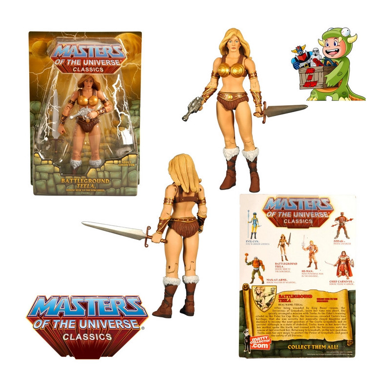 MAITRES DE L'UNIVERS CLASSICS figurine Battleground Teela MAITRES DE L'UNIVERS CLASSICS figurine Battleground Teela