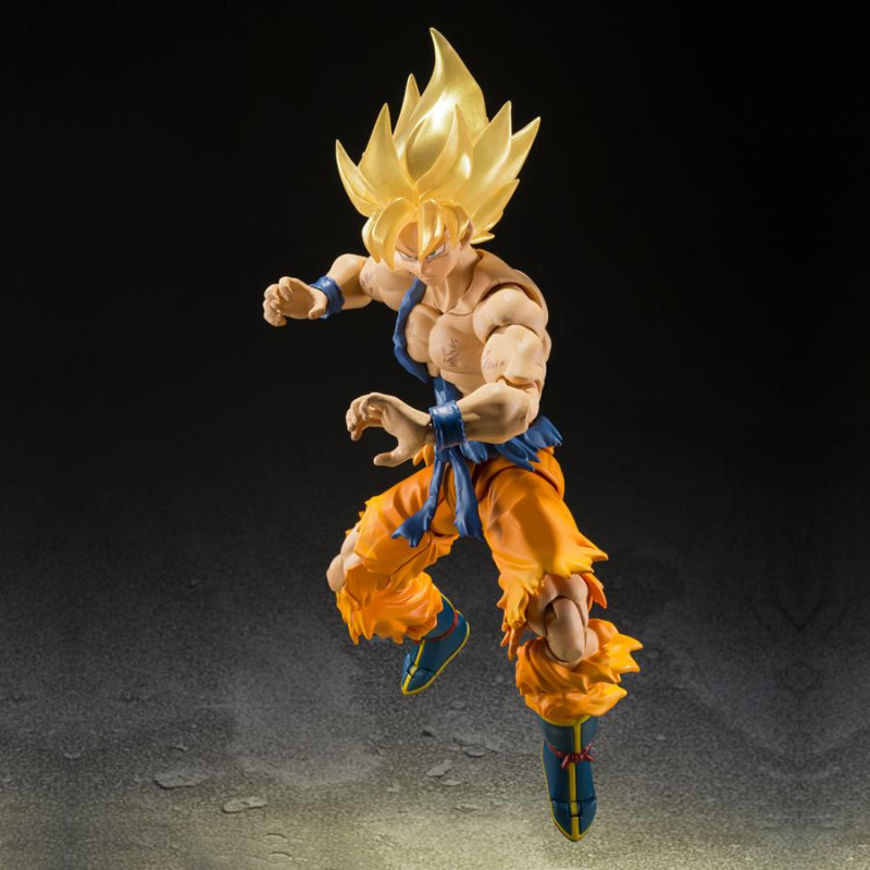 Dragon Ball Z S.H.Figuarts Son Goku Super Saiyan 2 – Exklusive Actionfigur Von Bandai Tamashii