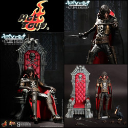 Albator Le Film Figurine Hot Toys Captain Harlock Version Deluxe