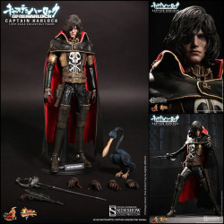 Figurine Hot Toys - Albator - Captain Harlock 30 Cm