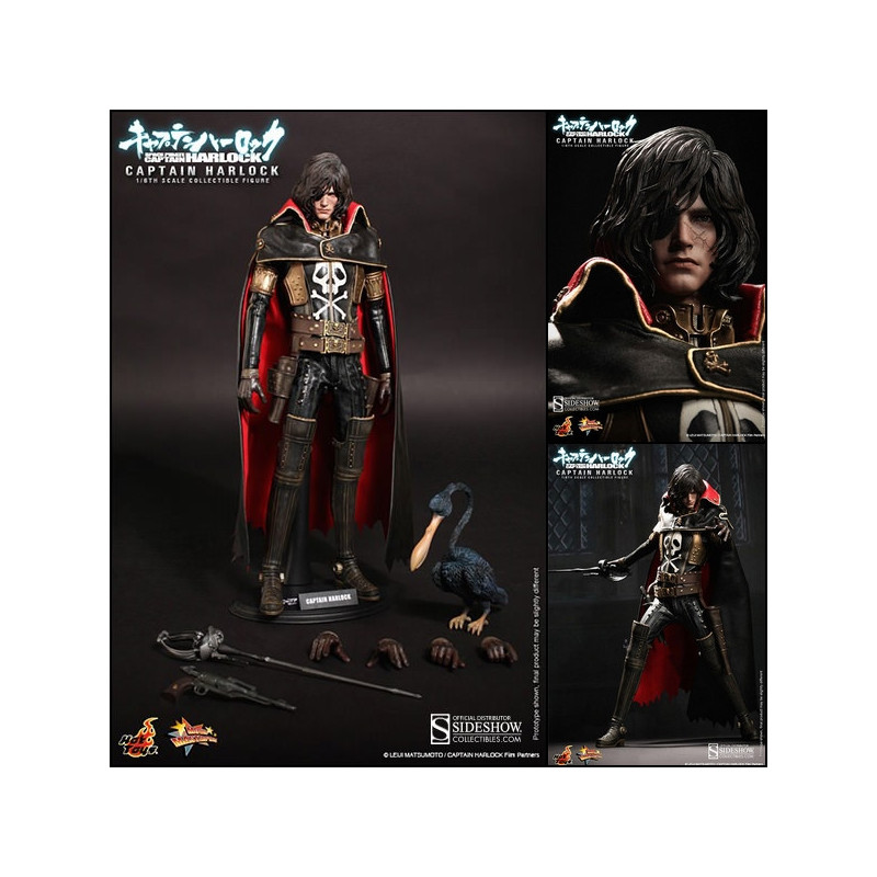 Albator Le Film Figurine Hot Toys Captain Harlock