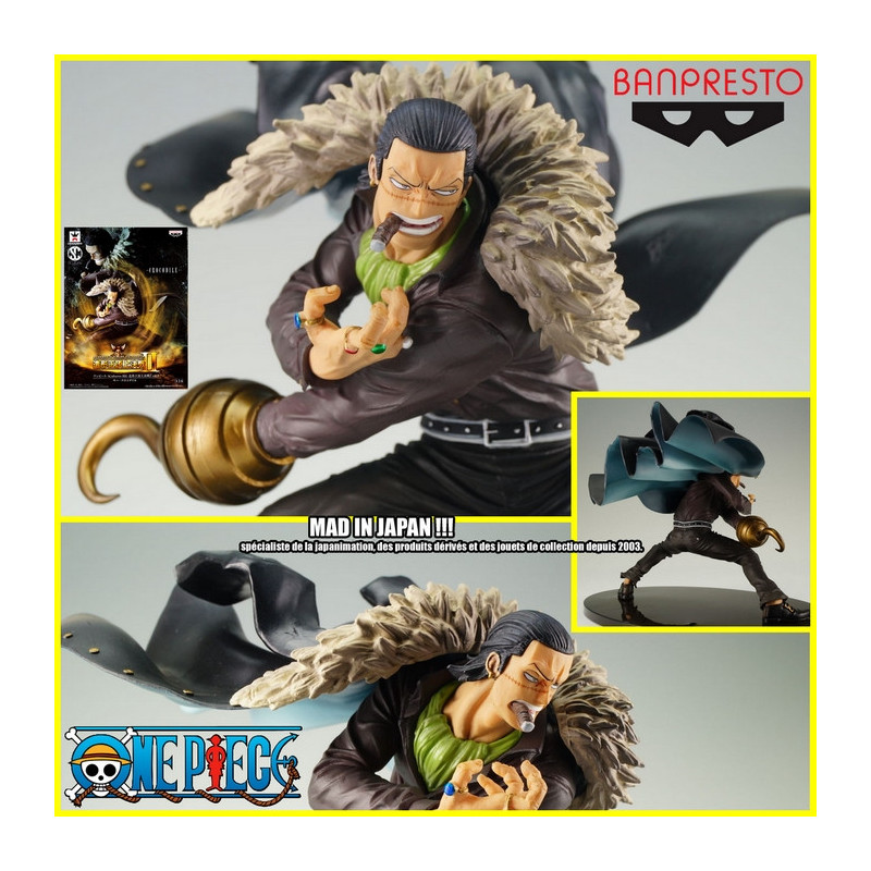 ONE PIECE Banpresto Figurine Scultures Crocodile ONE PIECE Banpresto Figurine Scultures Crocodile