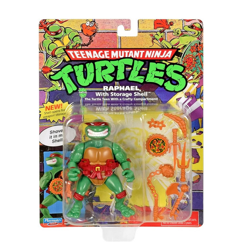 TORTUES NINJA Figurine Raphael Classic Mutant Playmates