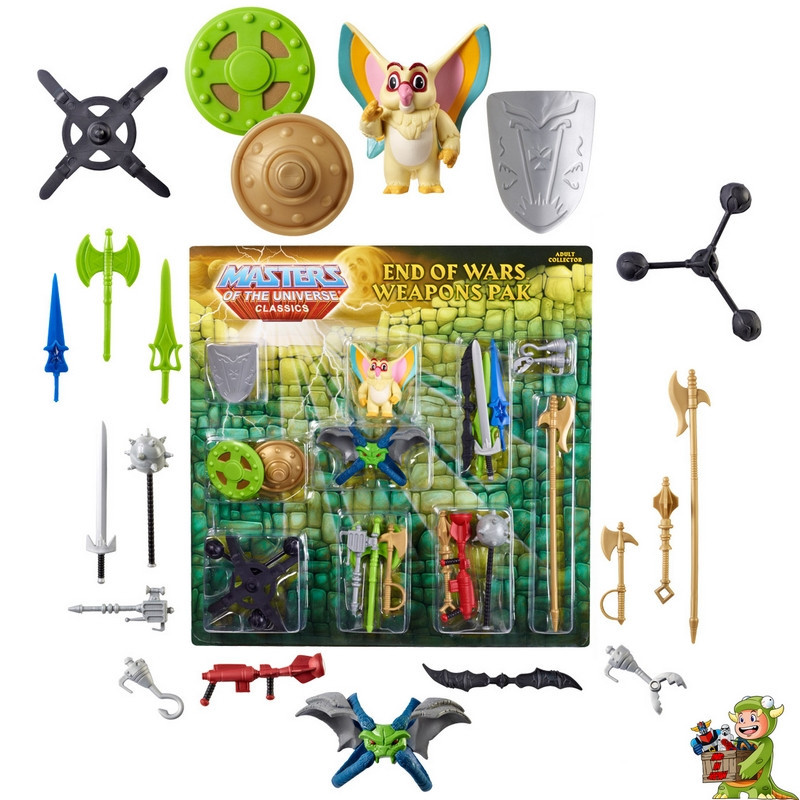 Maitres de l'Univers Classics Weapons Pack End of War Maitres de l'Univers Classics Weapons Pack End of War