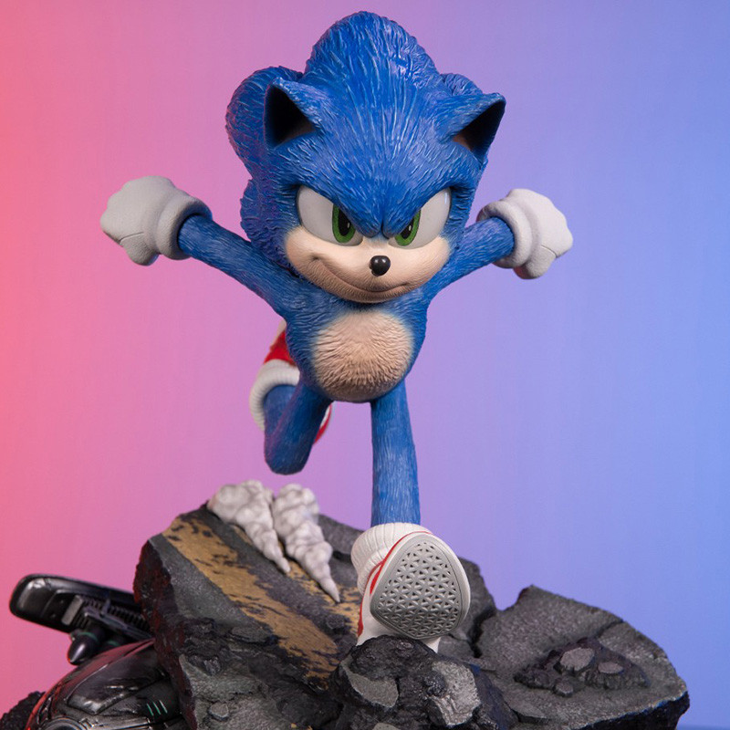 Statue Sonic Standoff F4F Sonic The Hedgehog 2