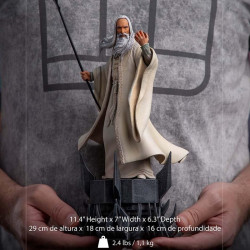 LE SEIGNEUR DES ANNEAUX Statue Saruman BDS Art Scale Iron Studios