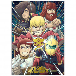 SHONEN AVENGERS Ultimate Golden Poster Cartoon Kingdom