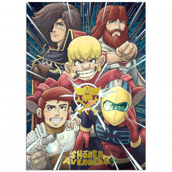 SHONEN AVENGERS Ultimate Golden Poster Cartoon Kingdom