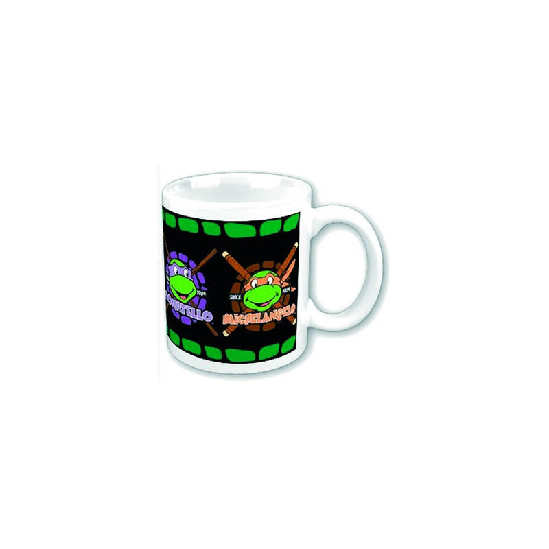TORTUES NINJA mug 4 têtes tortues TORTUES NINJA mug 4 têtes tortues