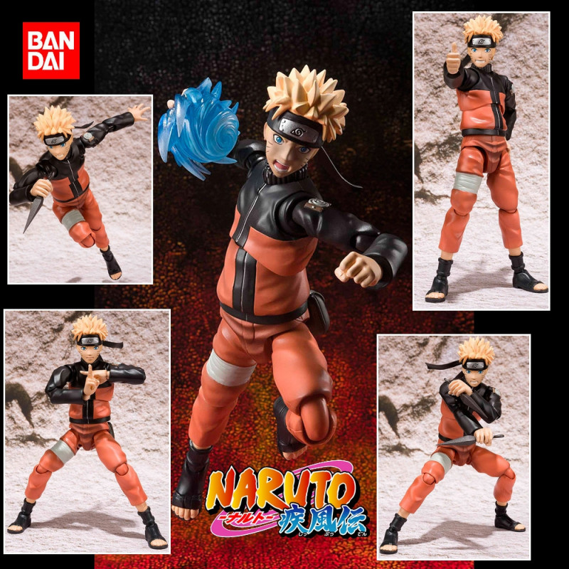 NARUTO - Figurine articulée Naruto Uzumaki - SH Figuarts