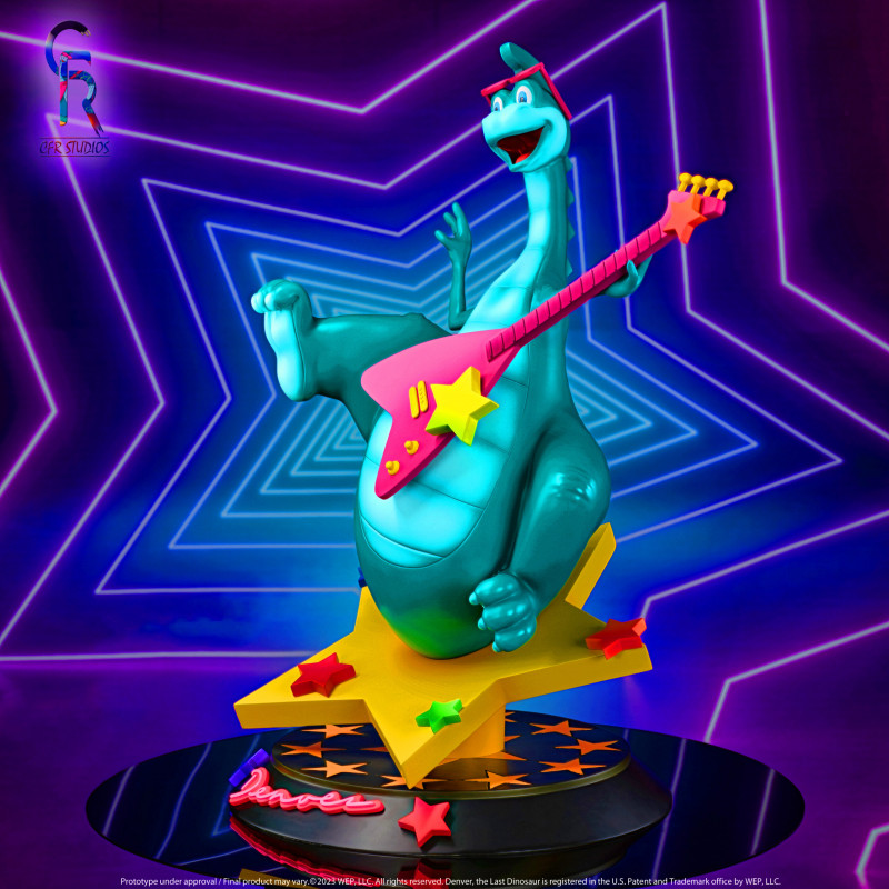 Figurine Résine Denver Le Dernier Dinosaure - CFR STUDIO - Échelle 1/6 - 42cm - NEUF