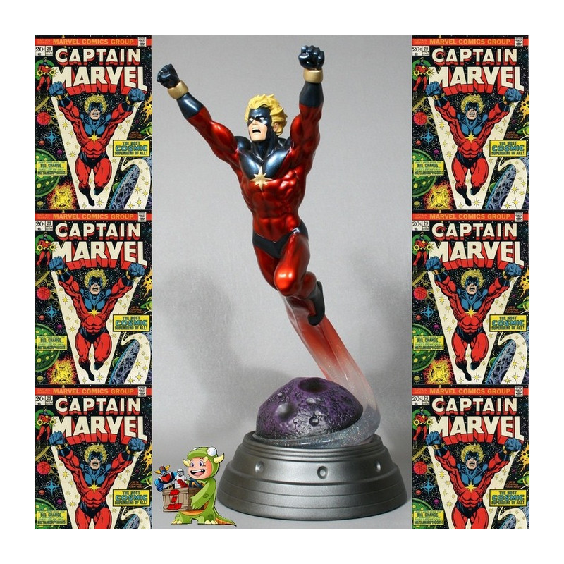 Captain Marvel Statue Bowen Action Pose Captain Marvel Statue Bowen Action Pose