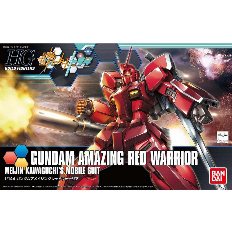 GUNDAM HGBF Amazing Red Warrior Bandai Gunpla GUNDAM HGBF Amazing Red Warrior Bandai Gunpla