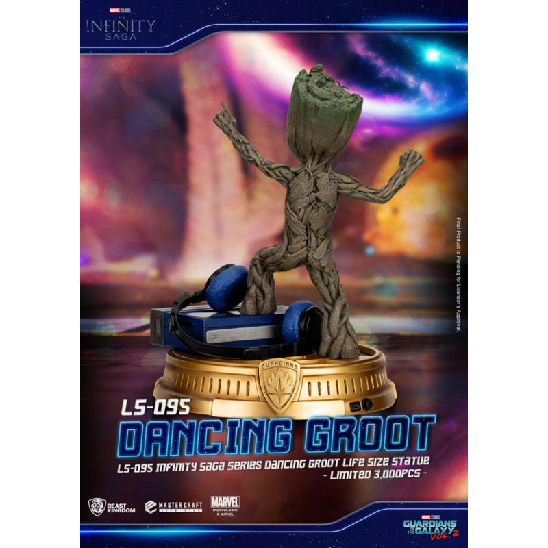 Peluche Marvel Crafty Creatures - Groot Con Suoni (15-20 Cm)